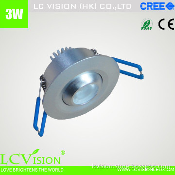 LED lighting  / 3W CREE LED LAMP CUP/ Dimming / Adjustable / 140 lm